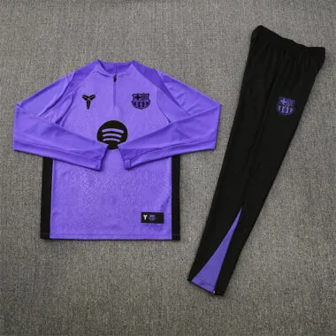 Barcelona Purple 2025/26 training shirt half zip