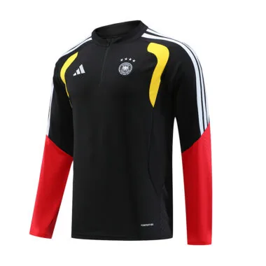 Germany 2025/26 Black Half zipper training clothes Kid Size