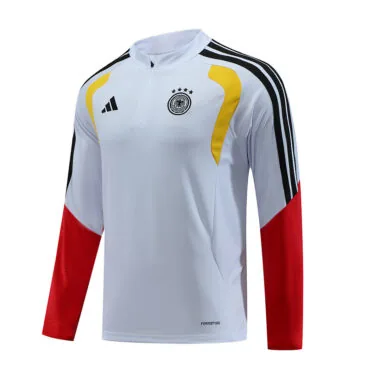 Germany 2025/26 Dark Blue Half zipper training clothes Kid Size