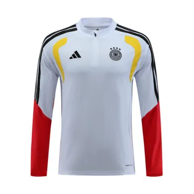 Germany 2025/26 Dark Blue Half zipper training clothes Kid Size