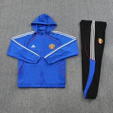 Manchester United 2025/26 Blue Windbreaker suit S-2XL