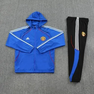Manchester United 2025/26 Blue Windbreaker suit (S-2XL)