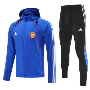 Manchester United 2025/26 Blue Windbreaker suit (S-2XL)