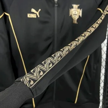 Portugal 2025/26 Black long sleeve Jacket suit (S-XXL)