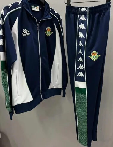 Real Betis 2025/26 Dark Blue long sleeve training clothes