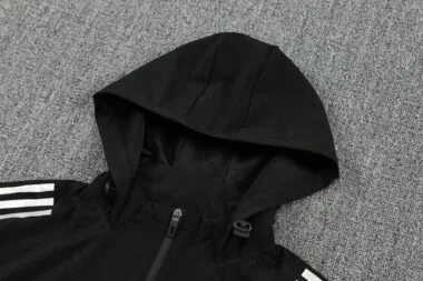 Real Madrid 2025/26 Black Windbreaker suit (S-2XL)