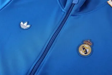 Real Madrid 2025/26 Blue long sleeve Jacket suit (S-XXL)