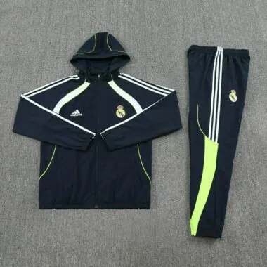 Real Madrid 2025/26 Dark Blue Windbreaker suit (S-2XL)