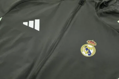 Real Madrid 2025/26 Dark Green Windbreaker suit (S-2XL)