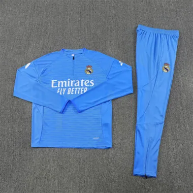 Real Madrid 2025/26 Light Half zipper Training Suit (S-2XL)
