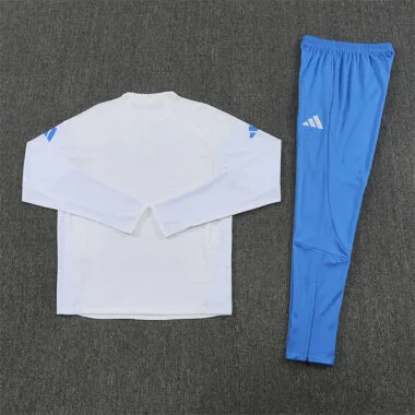 Real Madrid 2025/26 Whie Half zipper Training Suit (S-2XL)