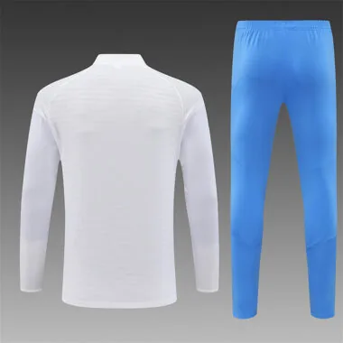 Real Madrid 2025/26 Whie Half zipper Training Suit (S-2XL)