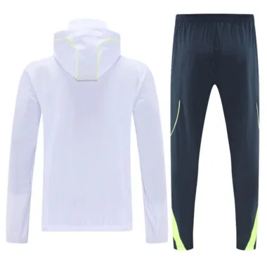 Real Madrid 2025/26 White Windbreaker suit (S-2XL)