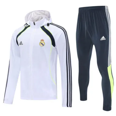 Real Madrid 2025/26 White Windbreaker suit (S-2XL)