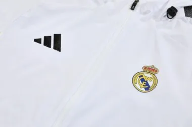 Real Madrid 2025/26 White Windbreaker suit (S-2XL)