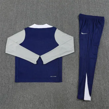 Maglia da allenamento Tottenham Blue 2025/26 con mezza zip