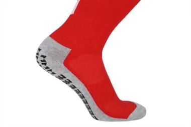 CJM615 Calcetines largos para adultos con base de toalla de algodón y nylon con partículas antideslizantes