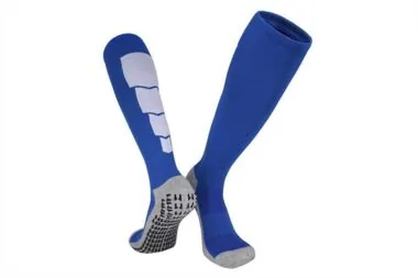 CJM615 Calcetines largos para adultos con base de toalla de algodón y nylon con partículas antideslizantes