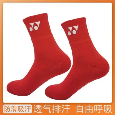 YY羽毛球男女短筒中筒袜（毛巾底）