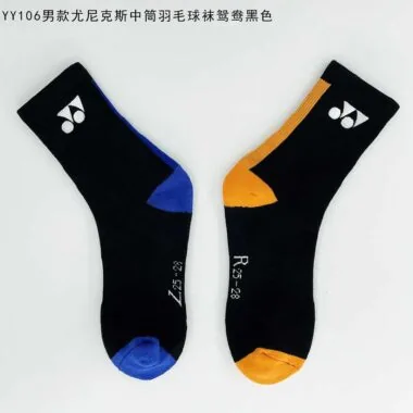 YY羽毛球男女短筒中筒袜（毛巾底）
