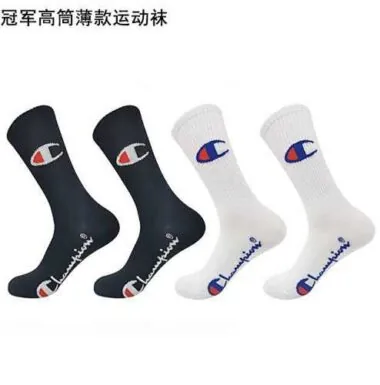 冠军高筒薄款运动袜GJPZ-01
