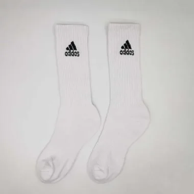 阿迪高筒纯棉篮球袜ADMJD01-白色