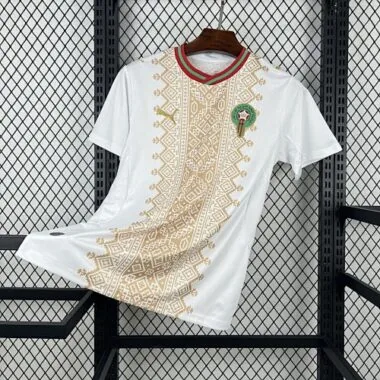 Camisa de visitante da seleção de Marrocos para o Mundial de 2026, tamanhos S-4XL