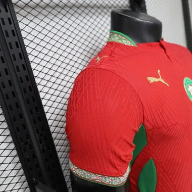 Camisa da seleção marroquina para o Mundial de 2026 (versão para jogadores)