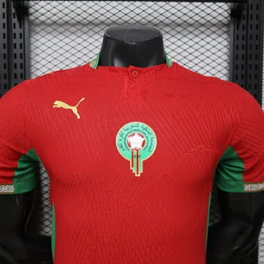 Camisa da seleção marroquina para o Mundial de 2026 (versão para jogadores)