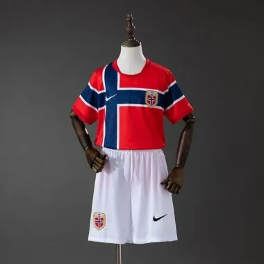 Norway 2026 World Cup Home Kid kit (Size 16-28)