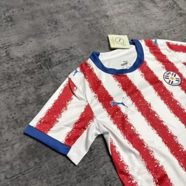 Paraguay 2026 World Cup Home Kid kit (Size 16-28)