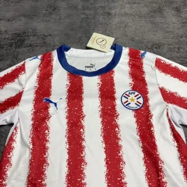 Paraguay 2026 World Cup Home Kid kit (Size 16-28)