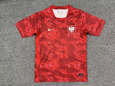 Camisa de jogo fora de casa da Polónia para o Mundial de 2026, tamanhos S-4XL
