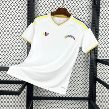 Camisa de jogo fora de casa da Venezuela para o Mundial de 2026 – tamanhos S a 4XL