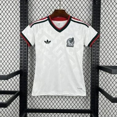 Camisa de futebol feminina do México 2025-26 (fora de casa), tamanhos S-2XL