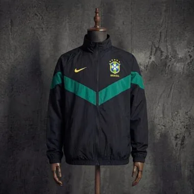 2026 Brazil Black Windbreaker (S-3XL)