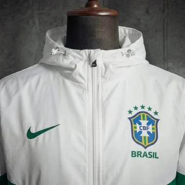2026 Brazil Black and White Windbreaker (S-3XL)