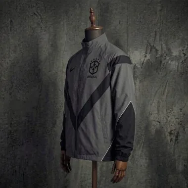2026 Brazil Deep Gray Windbreaker (S-3XL)