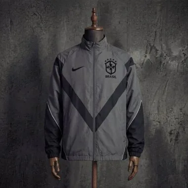 2026 Brazil Deep Gray Windbreaker (S-3XL)