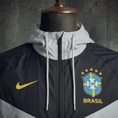 2026 Brazil Gray Windbreaker (S-3XL)