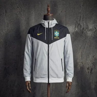 2026 Brazil Gray Windbreaker (S-3XL)