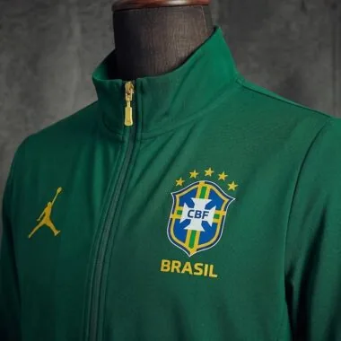 2026 Brazil Green Windbreaker (S-3XL)