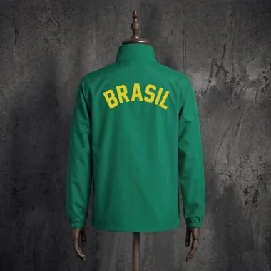 2026 Brazil Green Windbreaker (S-3XL)