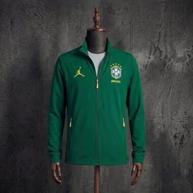 2026 Brazil Green Windbreaker (S-3XL)