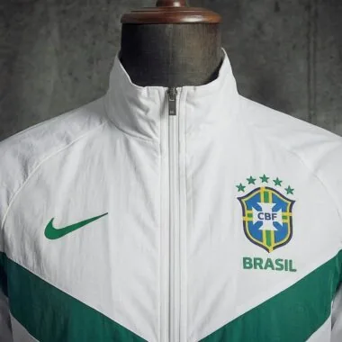 2026 Brazil White Windbreaker (S-3XL)