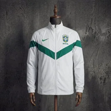 2026 Brazil White Windbreaker (S-3XL)