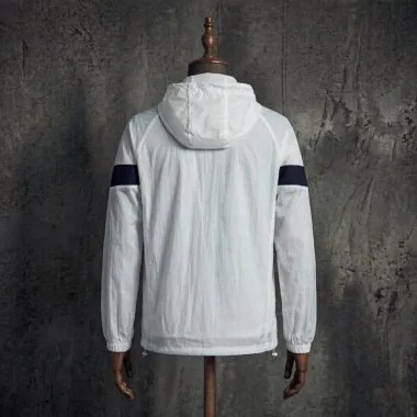 2026 Brazil White and Royal Blue Windbreaker (S-3XL)