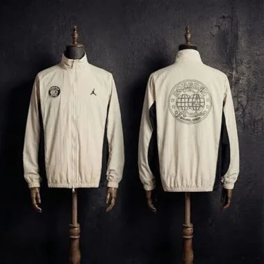 2026 Jordan Beige Jacket Windbreaker S-XXL