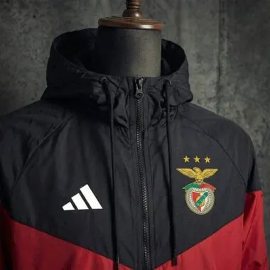 2026/27 Benfica Black and Red Windbreaker (S-3XL)