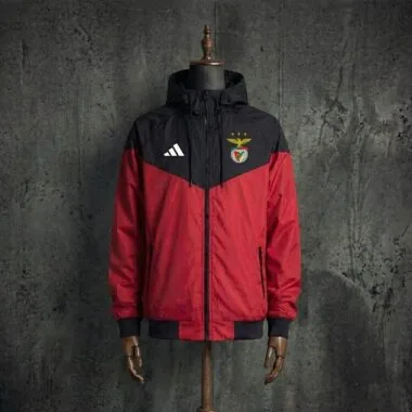 2026/27 Benfica Black and Red Windbreaker (S-3XL)
